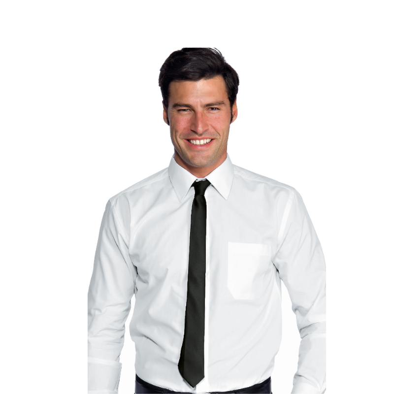 cravatta stretta nero 115001