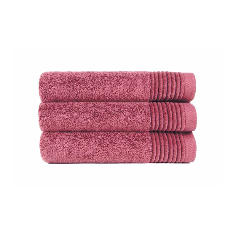 asciugamani soft rosa vivo