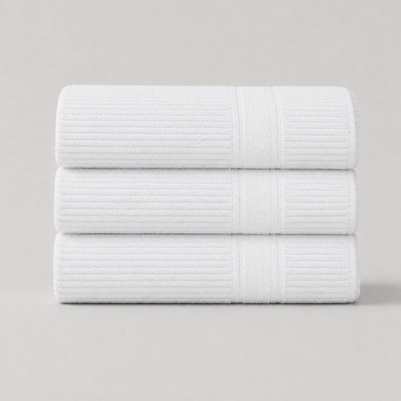 Telo Bagno Jacquard Bilbao Bianco 400 Gr