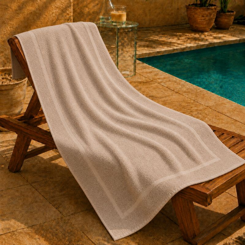 Telo Indanthrene In Tinta Unita Beach 450 Gr - immagine 3