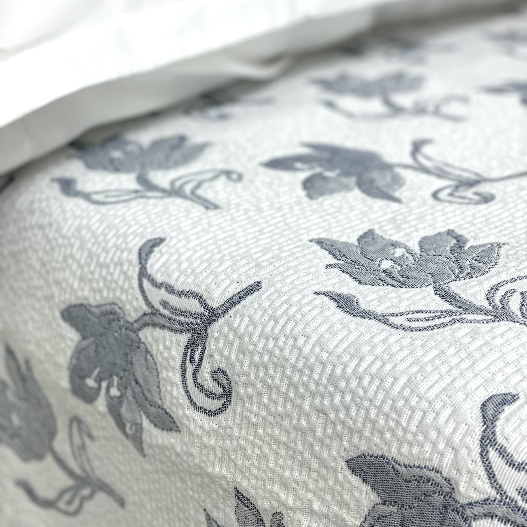COPRILETTO FLOWER JEANS