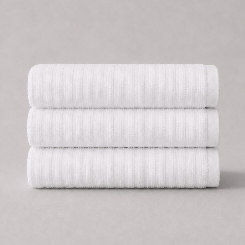 Asciugamano Viso California Bianco 450 Gr