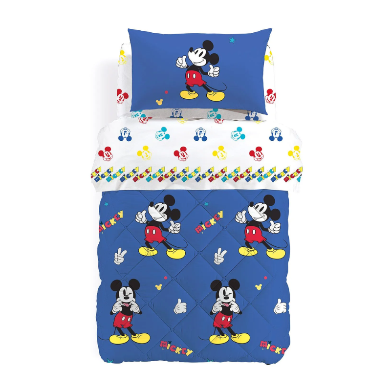mickey retro caleffi trapunta