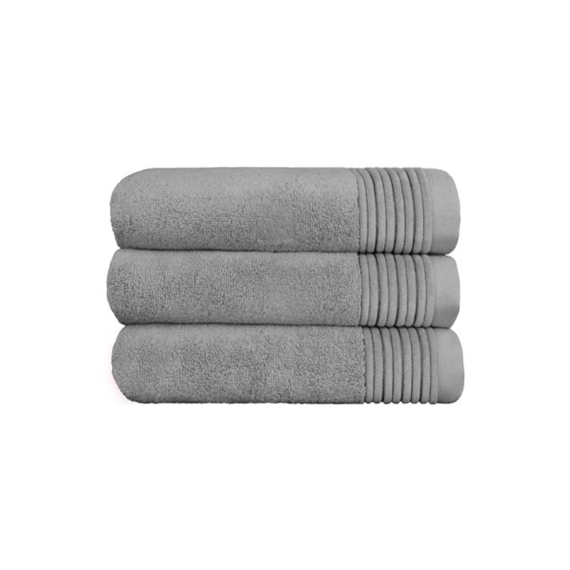 asciugamani soft grigio perla