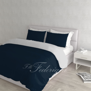 Copripiumino Miracle Home Grigio 180x240 Cm - Reversibile, 50% Cotone 50% Poliestere - Foto 3