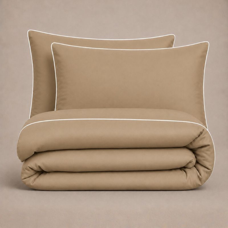 Parure Copripiumino Federighi Home Collection Piping - immagine 3