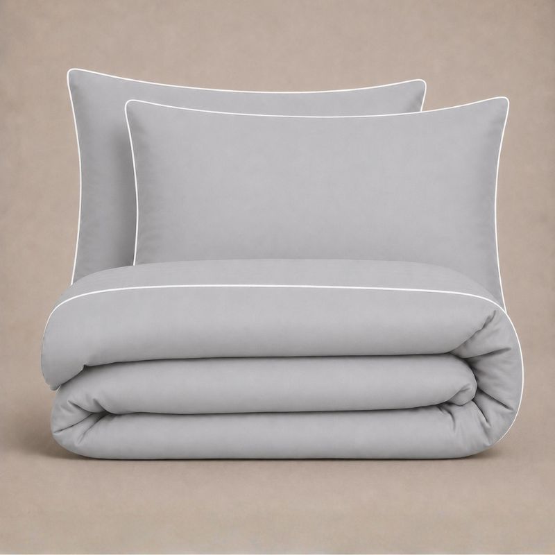 Parure Copripiumino Federighi Home Collection Piping - immagine 4