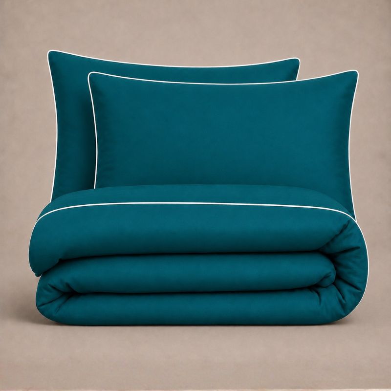 Parure Copripiumino Federighi Home Collection Piping - immagine 5