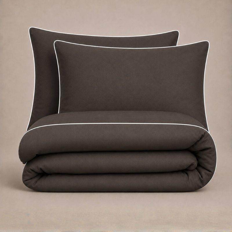 Parure Copripiumino Federighi Home Collection Piping - immagine 6