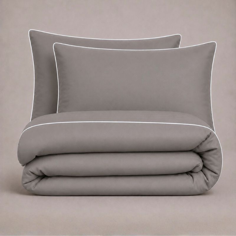Parure Copripiumino Federighi Home Collection Piping - immagine 8