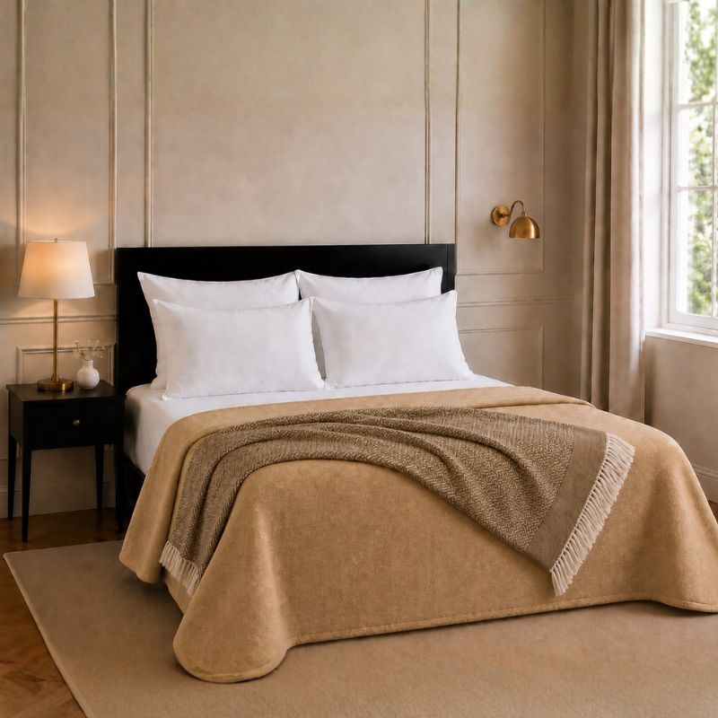 Plaid In Misto Lana Firenze 550 Gr - immagine 4