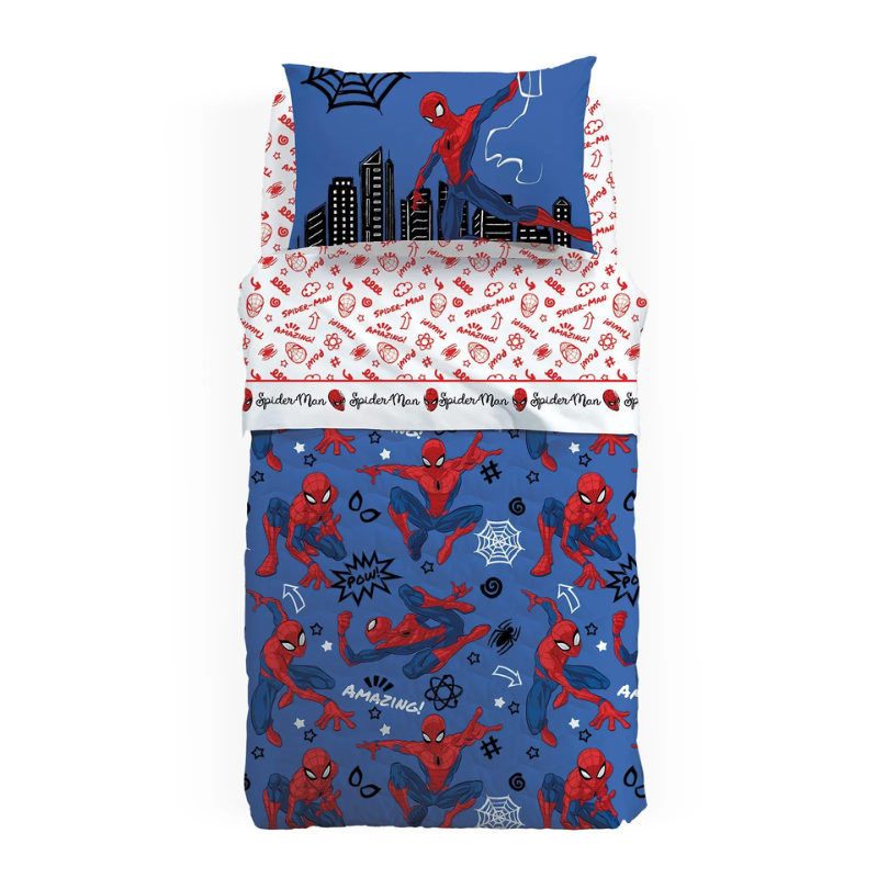 caleffi spider man amazing copriletto