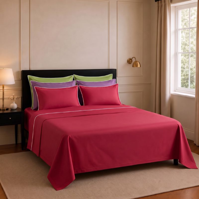 Completo Lenzuola Federighi Home Collection Piping