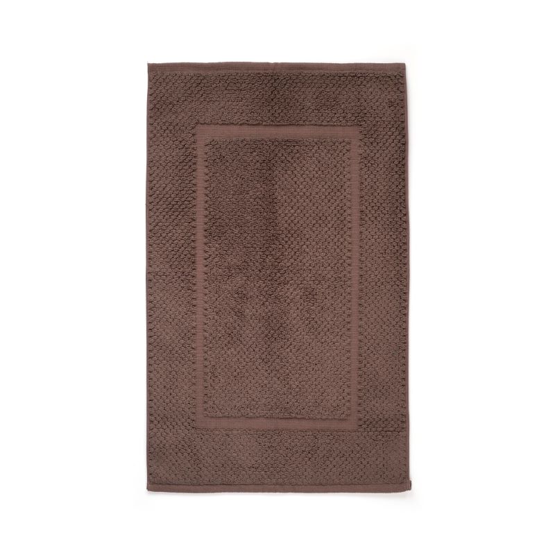 Homescapes Imperial Tappetino Da Bagno 50x80 Cm: 100% Cotone Turco, Colore Cioccolato, Morbido E Assorbente