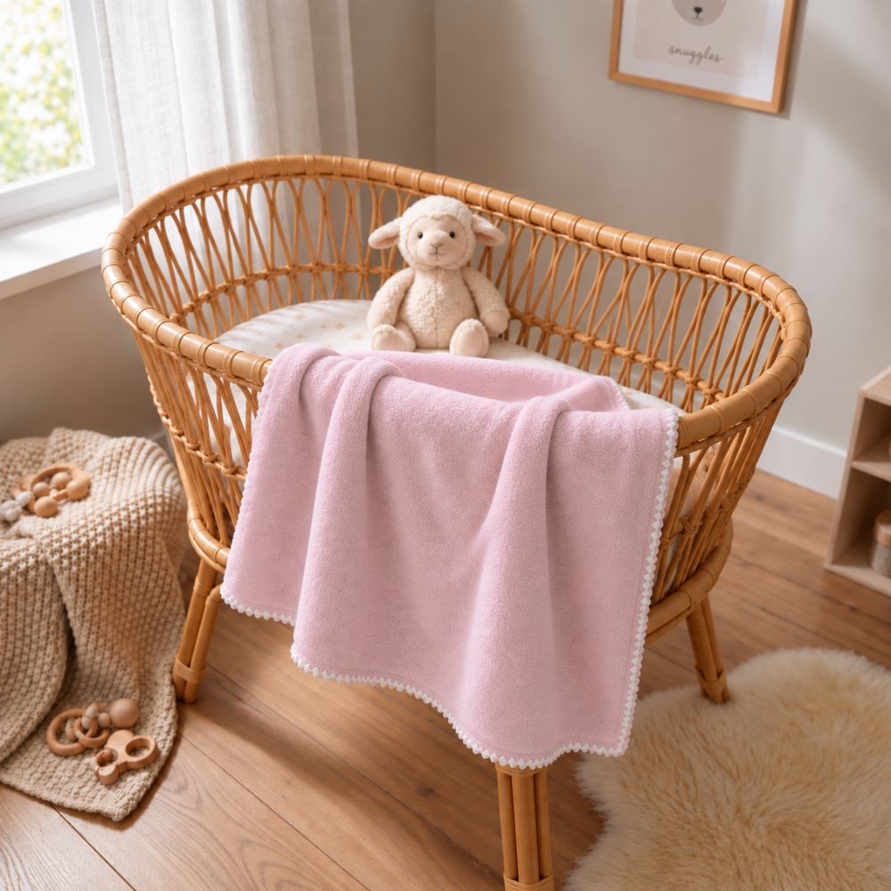 Coperta Per Carrozzina In Pile Maryplaid Raffinato 6M63253 - immagine 3