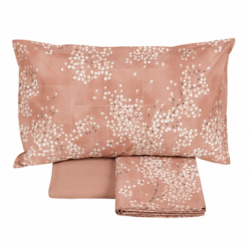 Completo Lenzuola Matrimoniale Fazzini Kimono - immagine 4