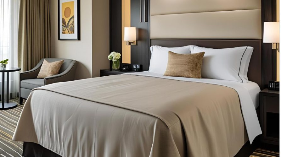 Copriletti estivi per hotel