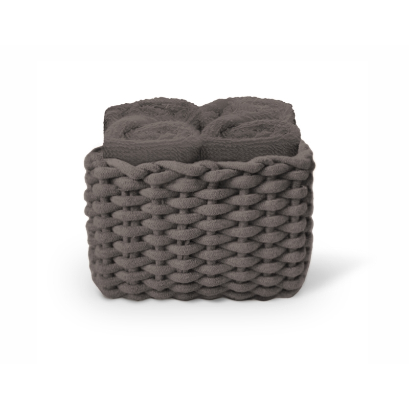 Betz Premium Set 10 Lavette In Puro Cotone 470 G/m² – 30x30 Cm – Colori Beige E Azzurro