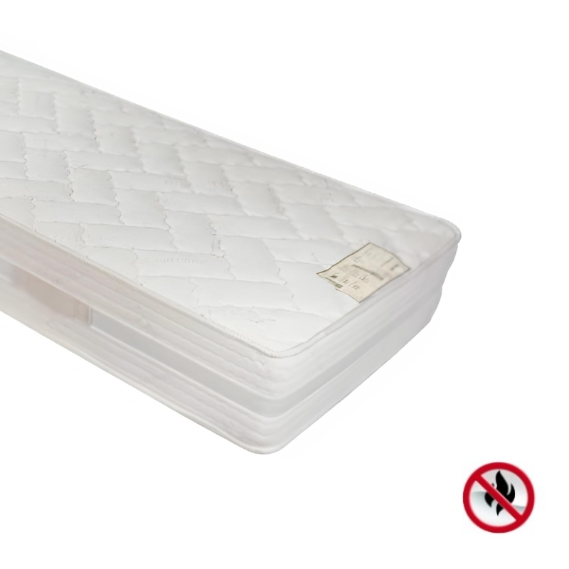 Materasso Ignifugo A Molle Non Sfoderabile Plaza H 23