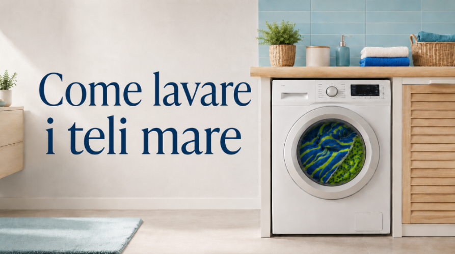 Come lavare i teli mare