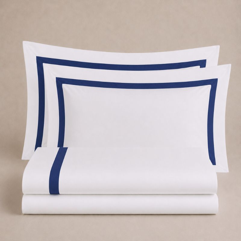Completo Lenzuola Con Balza Federighi Home Collection Greta - immagine 7