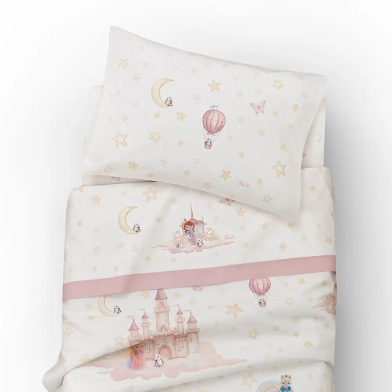 Completo Lenzuola Per Lettino Gabel Trudi Sweet Mia