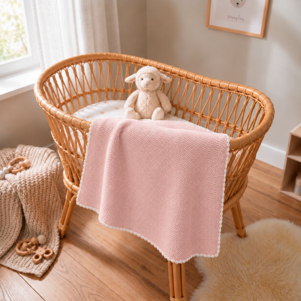 Coperta Per Carrozzina In Misto Cotone Maryplaid Etoile 6B26137 - immagine 3
