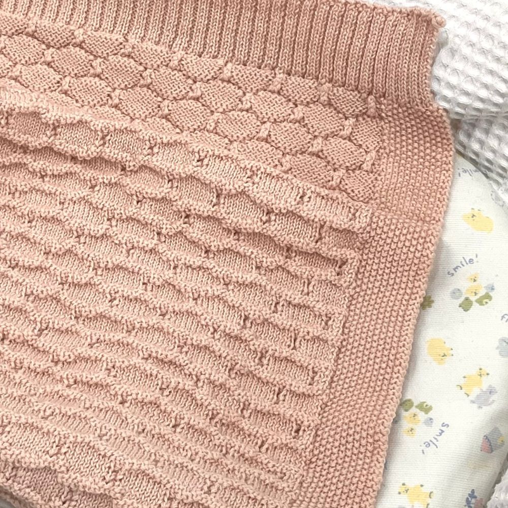 Coperta Per Carrozzina In Misto Lana Maryplaid Nocciolino 6B26139 - immagine 4