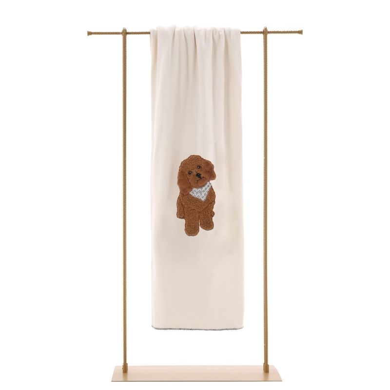 Plaid Singolo In Pile Maryplaid Poodle 6M35151