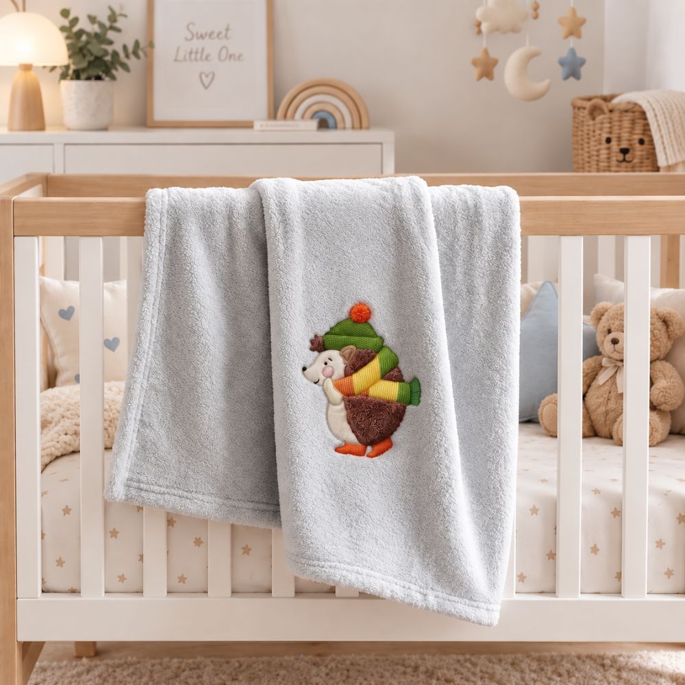 Coperta Per Lettino Effetto Peluche Maryplaid Riccio 6B26144