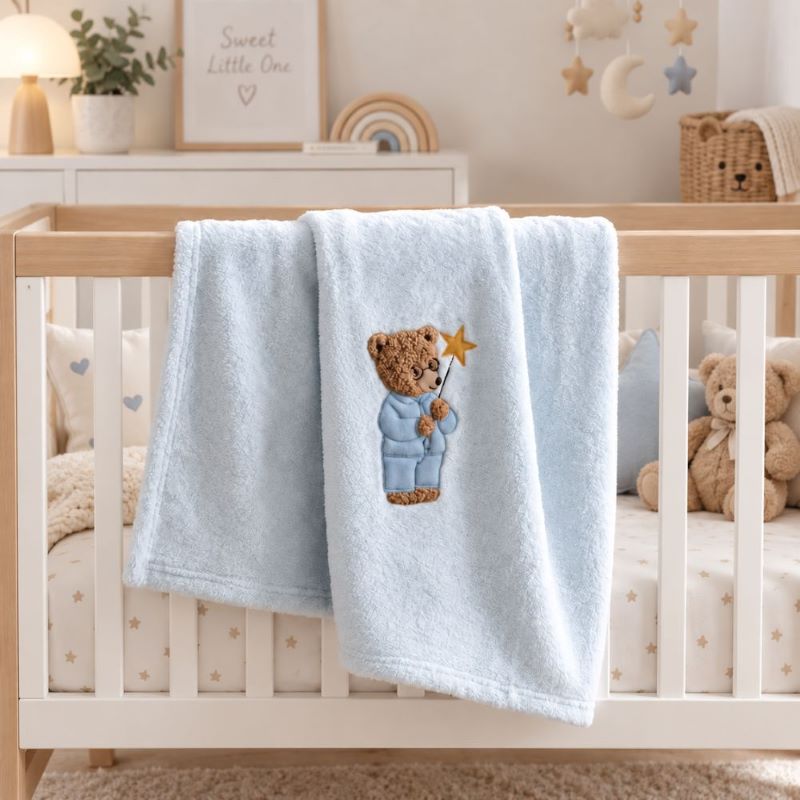 Coperta Per Lettino Effetto Peluche Maryplaid Piccolo Principe 6B26145