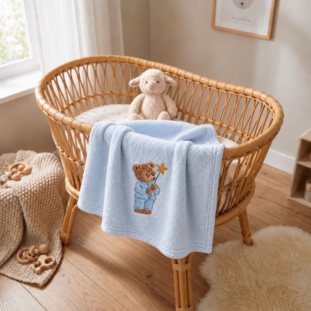 Coperta Per Carrozzina Effetto Peluche Maryplaid Piccolo Principe 6B26147