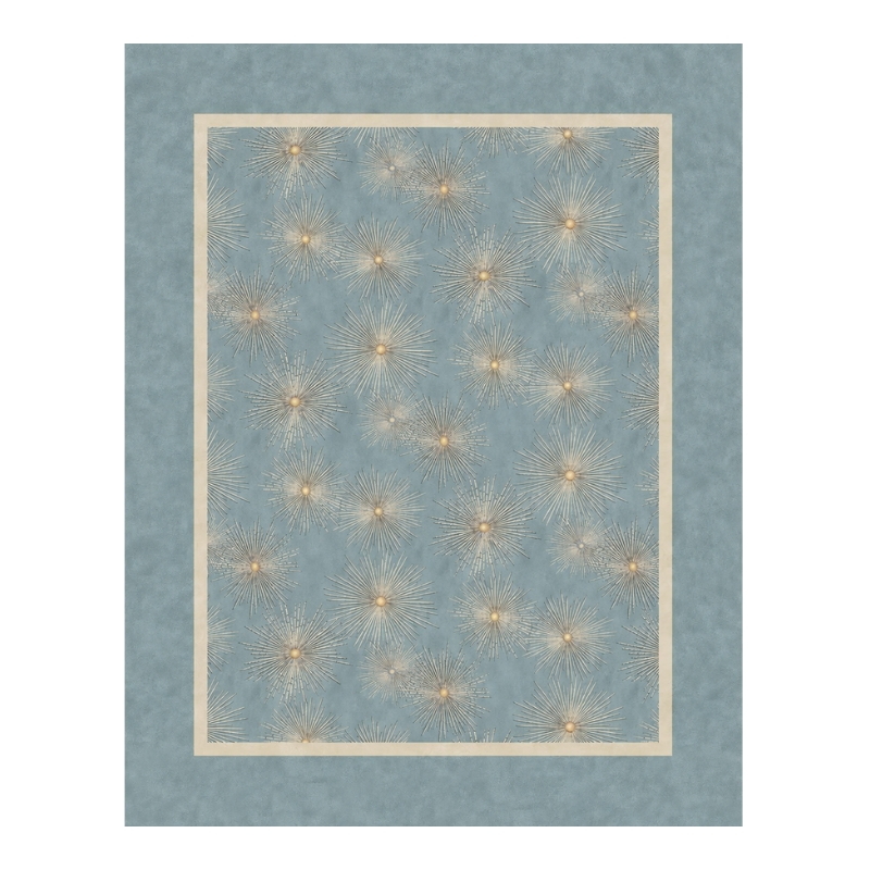 Plaid In Raso Di Cotone Somma Nur - immagine 2
